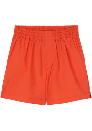 Sunnei cotton shorts - Orange