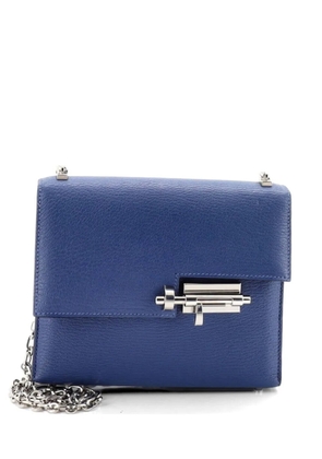 Hermès Pre-Owned Verrou Chaine Bag Chevre Mysore Mini shoulder bag - Blue