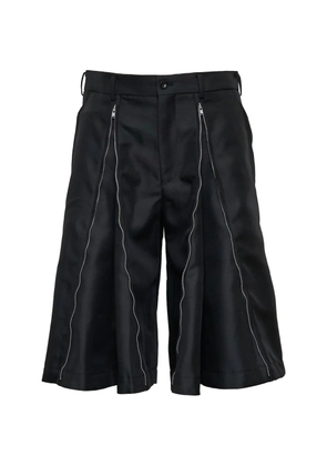 Comme des Garçons Homme Plus zip-detail panelled trousers - Black