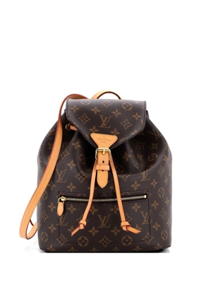 Louis Vuitton Pre-Owned Montsouris Monogram Canvas backpack - Brown