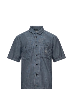 C.P. Company short-sleeved chambray shirt - Grey