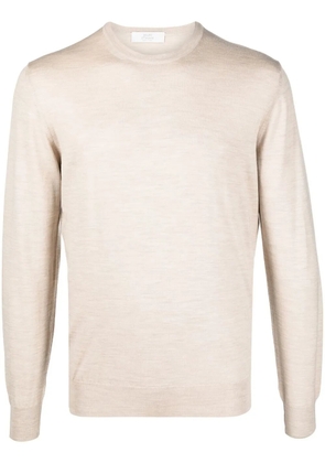 Mauro Ottaviani round neck jumper - Neutrals