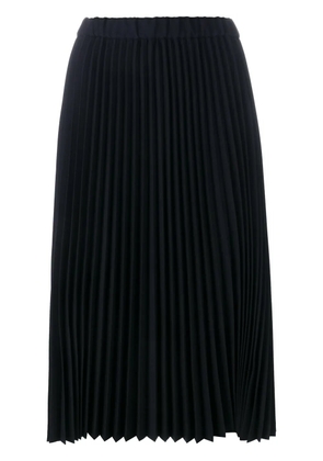 Comme Des Garçons Girl straight midi pleated skirt - Black
