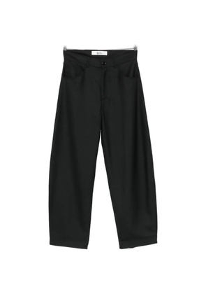 Séfr Gino belt-loop trousers - Black