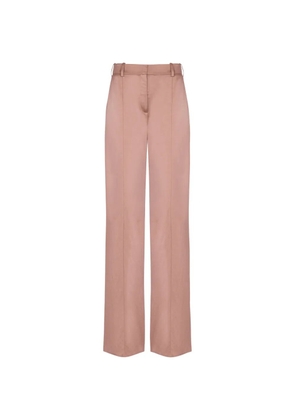 Balmain tailored satin straight pants - Pink