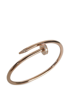 Cartier 18K rose gold Juste Un Clou diamond bracelet - Pink