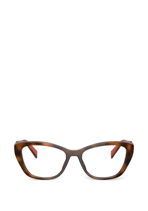 Prada Eyewear cat-eye glasses - Brown