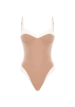 Noire Swimwear one-piece swimsuit - Neutrals