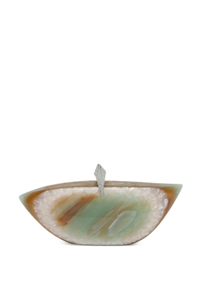 Benedetta Bruzziches Artemisia clutch bag - Green