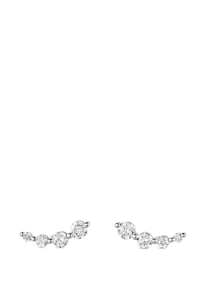 Dinny Hall Shuga diamond stud earrings - Silver