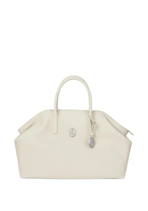 Ash Jaqueline pebbled-leather shoulder bag - Neutrals