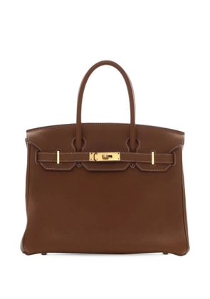 Hermès Pre-Owned 2016 Togo Birkin Retourne 30 handbag - Brown