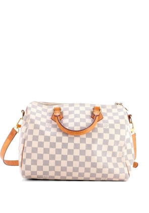 Louis Vuitton Pre-Owned Speedy Bandouliere Bag Damier 30 shoulder bag - White