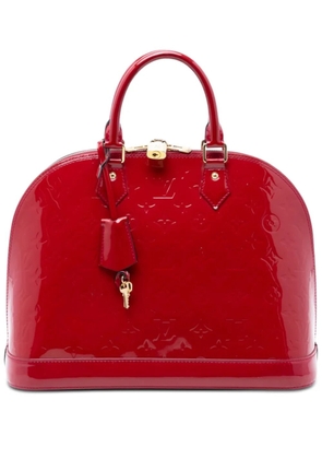 Louis Vuitton Pre-Owned 2014 Monogram Vernis Alma PM handbag - Red