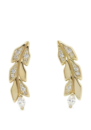 Tiffany & Co. Pre-Owned 2010s Victoria Vineclimber diamond earrings - Gold