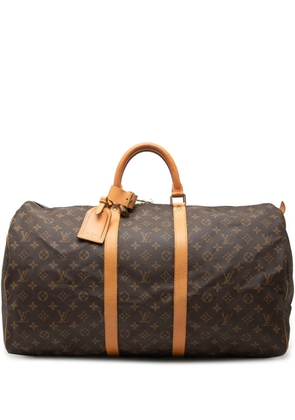 Louis Vuitton Pre-Owned 1995 Monogram Keepall 55 travel bag - Brown