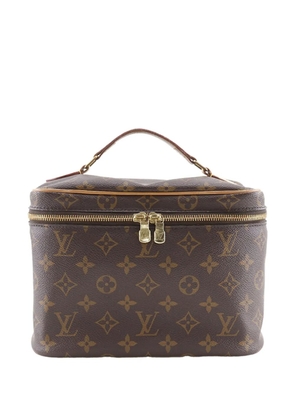 Louis Vuitton Pre-Owned 2021-2026 Monogram Nice BB Case vanity bag - Brown