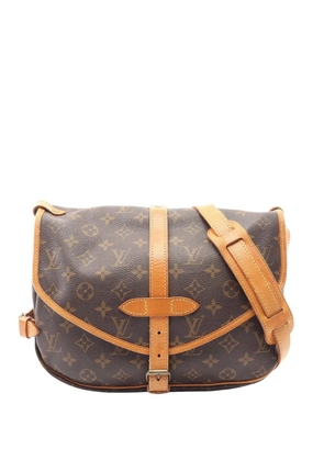 Louis Vuitton Pre-Owned 1992 Monogram Saumur 30 crossbody bag - Brown