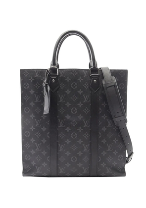 Louis Vuitton Pre-Owned 2010-2026 Monogram Eclipse Sac Plat satchel - Black