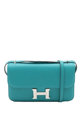 Hermès Pre-Owned 2012 Epsom Constance Elan 25 crossbody bag - Blue