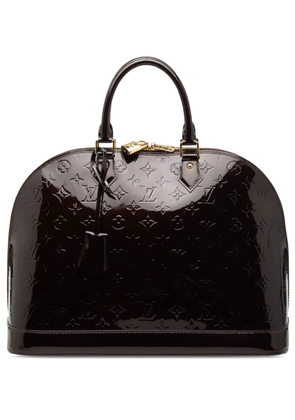 Louis Vuitton Pre-Owned 2009 Monogram Vernis Alma GM handbag - Purple