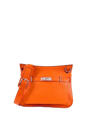 Hermès Pre-Owned 2013 Clemence Jypsiere 34 crossbody bag - Orange