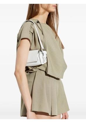 IRO logo-debossed mini bag - White