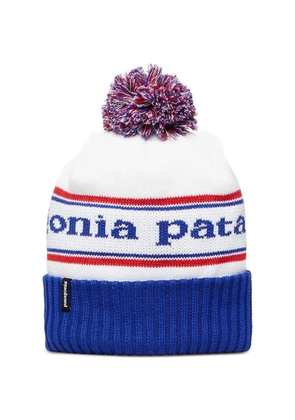 Patagonia Powder Town beanie hat - White
