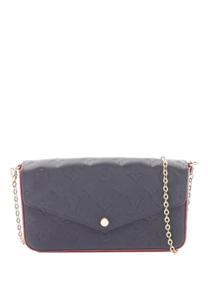Louis Vuitton Pre-Owned 2019 Monogram Empreinte Pochette Felicie crossbody bag - Blue