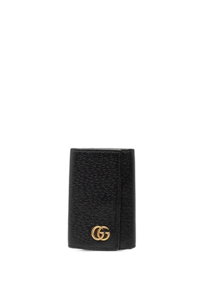 Gucci Pre-Owned 2000-2015 GG Marmont Leather Case key holder - Black