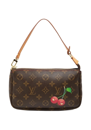 Louis Vuitton Pre-Owned 2004 Takashi Murakami Monogram Cherry Pochette Accessoires shoulder bag - Brown