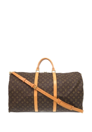 Louis Vuitton Pre-Owned 1999 Monogram Keepall Bandouliere 60 travel bag - Brown