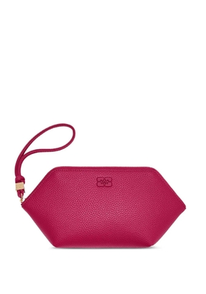 GANNI Bou clutch bag - Red