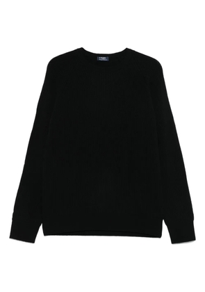 Barba ribbed virgin-wool sweater - Black