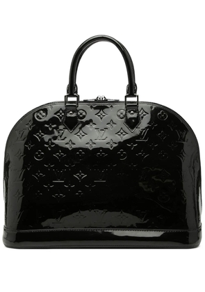 Louis Vuitton Pre-Owned 2013 Monogram Vernis Alma GM handbag - Black