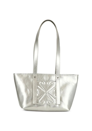 Off-White East West tote bag - Silver