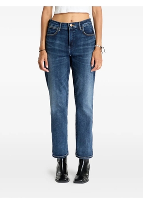 Wrangler Wrangler whiskered straight-leg jeans - Blue