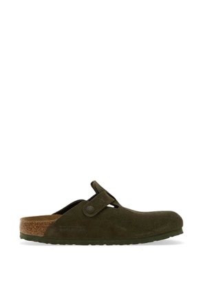 Birkenstock Boston suede mules - Green
