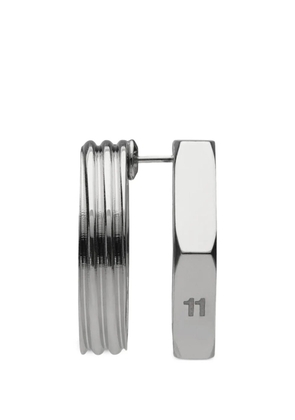 Maison Margiela Bolt & Nut cutout earrings - Silver
