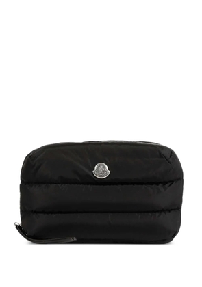 Moncler Caradoc quilted beauty case - Black
