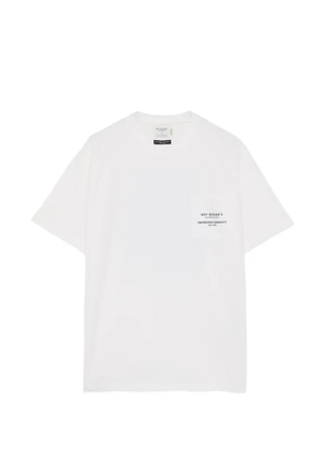 Engineered Garments logo-print pocket T-shirt - White