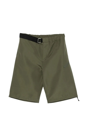 Peacemaker Oamc belted shorts - Green
