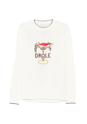 Drôle De Monsieur Maille Lobster Cup sweater - Neutrals