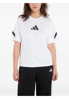 adidas Z.N.E. logo-print T-shirt - White