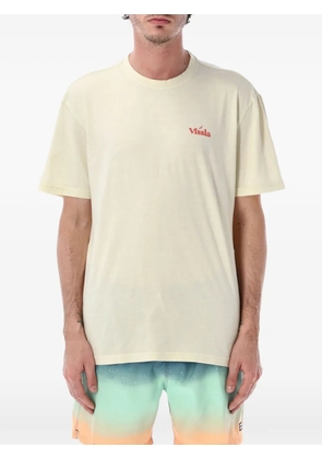 VISSLA Extra Strength logo-print T-shirt - Neutrals
