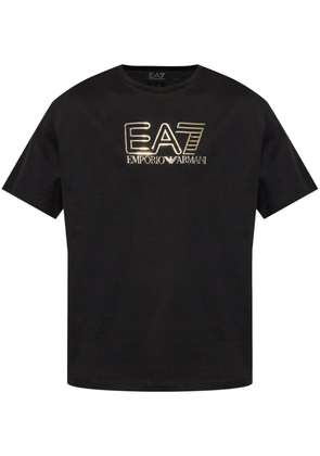 Ea7 Emporio Armani cotton T-shirt - Black