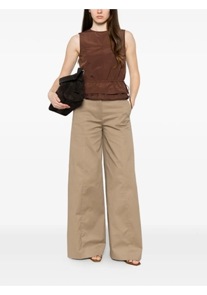THELATEST wide-leg trousers - Neutrals