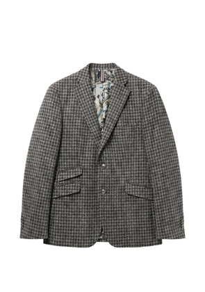 ABSEITS houndstooth-pattern blazer - Grey