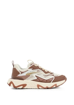 Karl Lagerfeld Blaze textured panelled sneakers - Brown