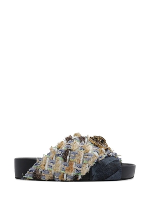 Kurt Geiger London Chelsea cross sandals - Blue
